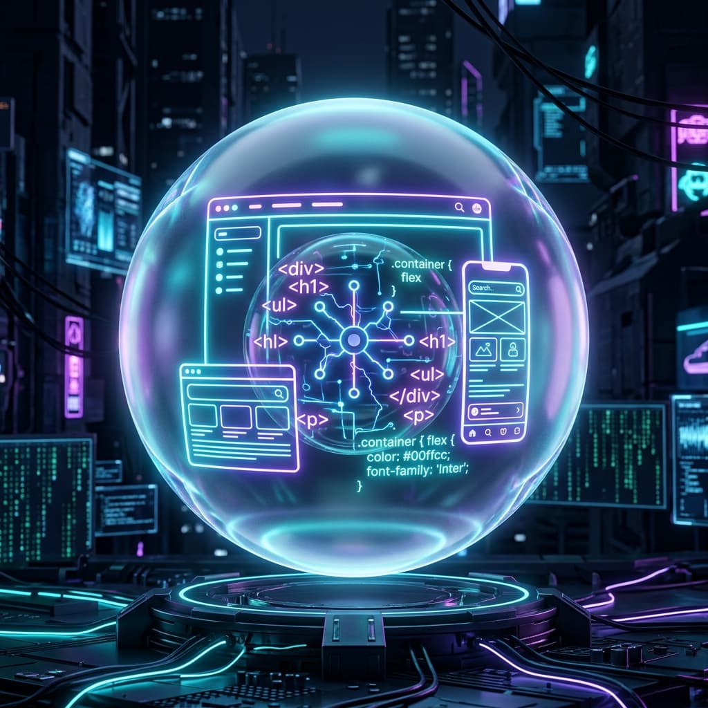 Web Development Illustration
